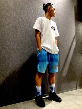 「BAIT（ベイト）のアイテム」を使った、kimmyさん（メンズ・177cm）の夏コーディネート