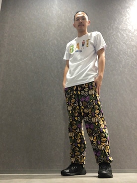 「BAIT（ベイト）のアイテム」を使った、kimmyさん（メンズ・177cm）の夏コーディネート