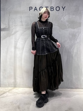 「アイテム（その他トップス）」を使った、Yunさん（レディース・160cm・20代）の冬コーディネート