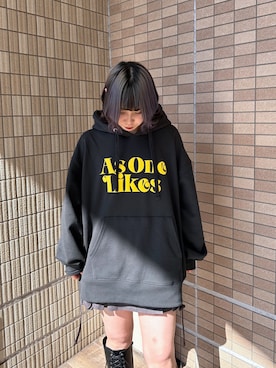 「PBLIM（ページボーイリム）のアイテム（パーカー）」を使った、Yunさん（レディース・160cm）の秋コーディネート