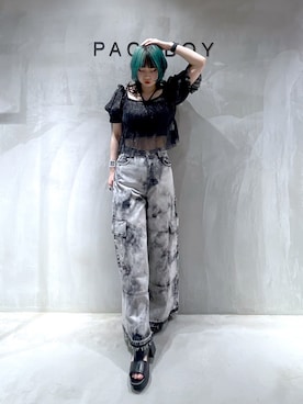 Yunさん(レディース・160cm)の夏コーディネート