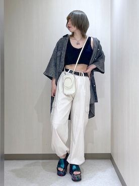 Yunさん(レディース・160cm)の夏コーディネート