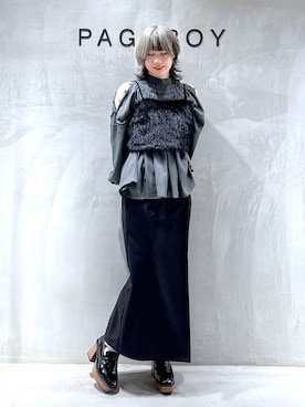 Yunさん（レディース・160cm）の秋コーディネート