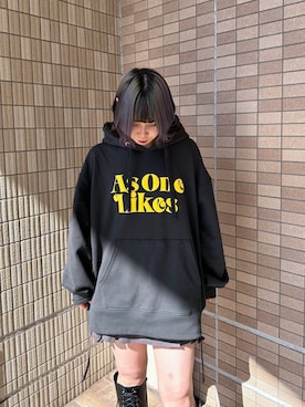 「PBLIM（ページボーイリム）のアイテム（パーカー）」を使った、Yunさん（レディース・160cm）の秋コーディネート