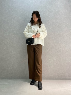 ebiさん（レディース・163cm）の冬コーディネート