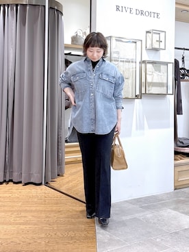 「アイテム（ブレスレット）」を使った、rd_canaさん（レディース・158cm）の秋コーディネート