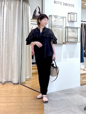 「着映えトップス」｜rd_canaさん（レディース・158cm）の夏コーディネート