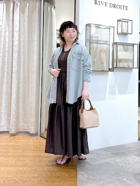 「RIVEDROITE」｜rd_canaさん（レディース・158cm）の夏コーディネート