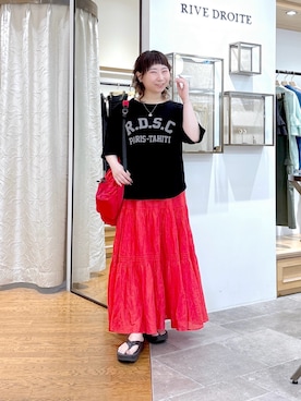 「アイテム（アクセサリー）」を使った、rd_canaさん（レディース・158cm）の夏コーディネート