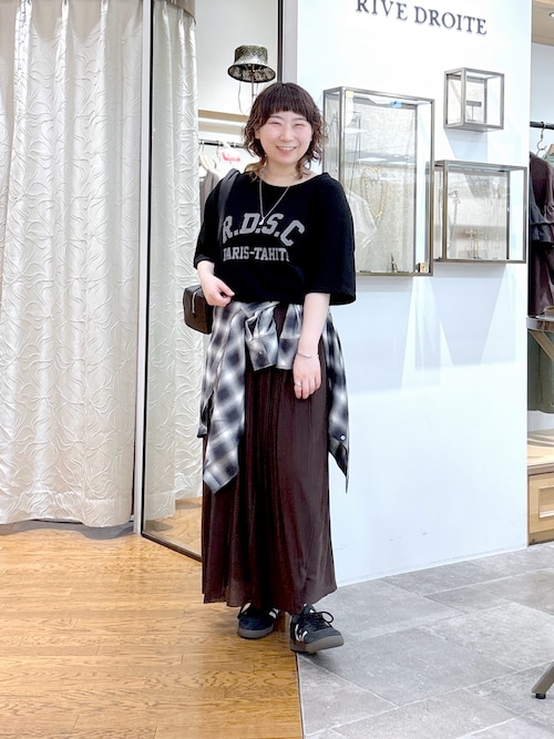 【R.good(アールドットグッド)】drop&ballネックレス