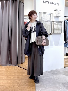 「アイテム（その他アウター）」を使った、rd_canaさん（レディース・158cm）の秋コーディネート