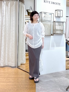 「シア―ブラウス」｜rd_canaさん（レディース・158cm）の夏コーディネート