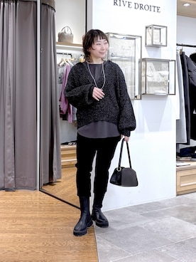 rd_canaさん（レディース・158cm）の冬コーディネート