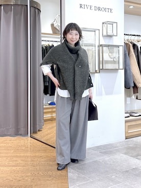 「アイテム（ブレスレット）」を使った、rd_canaさん（レディース・158cm）の秋コーディネート