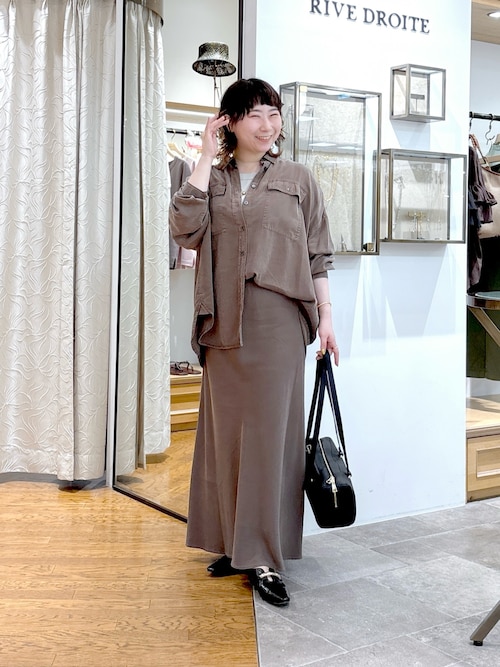 【R.good(アールドットグッド)】エッグモチーフスライドネックレス