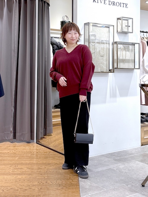 リヴドロワ 24SS 2WAYリブタンクワンピース 36 ブラウン