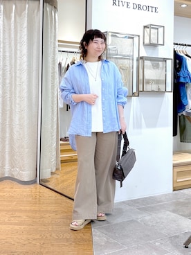 「RIVEDROITE」｜rd_canaさん（レディース・158cm）の夏コーディネート