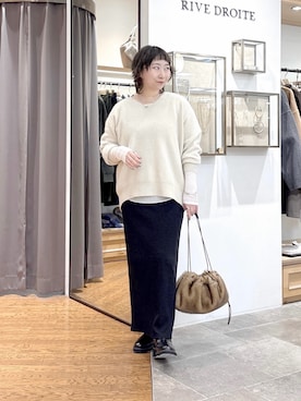 「アイテム（ブレスレット）」を使った、rd_canaさん（レディース・158cm）の秋コーディネート