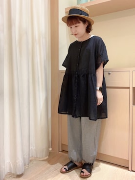 orinaさん(レディース・153cm)の夏コーディネート