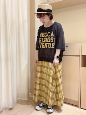 orinaさん(レディース・153cm)の夏コーディネート
