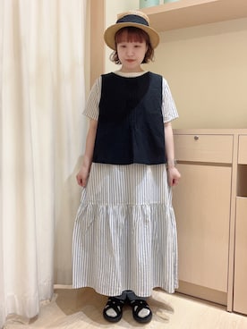 orinaさん（レディース・153cm）の夏コーディネート