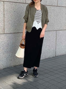 nishi3さん（レディース・161cm）の春コーディネート