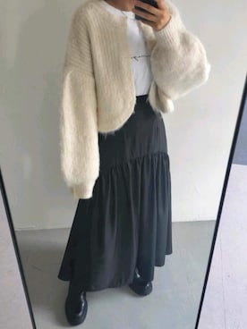 「CLEIO（クレイオ）のアイテム」を使った、nishi3さん（レディース・161cm）の秋コーディネート
