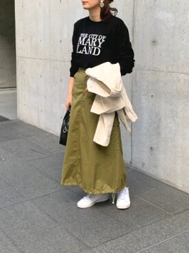 nishi3さん（レディース・161cm）の春コーディネート