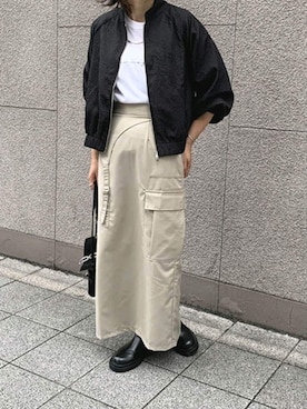 「vingtrois（バントロア）のアイテム」を使った、nishi3さん（レディース・161cm）の秋コーディネート