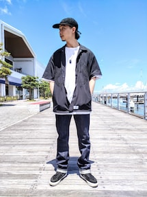 Schott/ショット/エンブロイダリー TC ワークシャツ/ライジングカープ Schott/ショット/エンブロイダリー TC ワークシャツ/ライジング