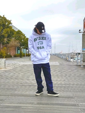 「ストリートファッション」｜KaWaMaさん（メンズ・175cm）の冬コーディネート