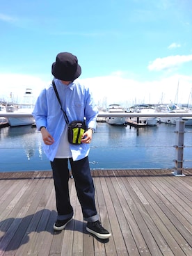 「AVIREX DEPOT」｜KaWaMaさん（メンズ・175cm）の春コーディネート