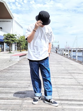 「AVIREX DEPOT」｜KaWaMaさん（メンズ・175cm）の夏コーディネート