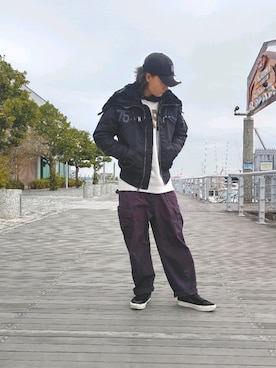 「ファッションの力を信じよう」｜「アイテム（ジャケット/アウター）」を使った、KaWaMaさん（メンズ・175cm）の冬コーディネート