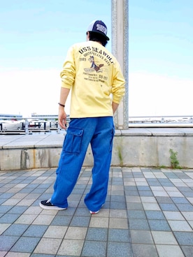 「だぼだぼ」｜KaWaMaさん（メンズ・175cm）の秋コーディネート