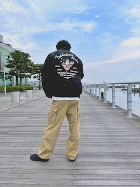 「ファッションの力を信じよう」｜「アイテム（ジャケット/アウター）」を使った、KaWaMaさん（メンズ・175cm）の夏コーディネート