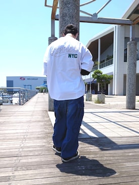 「ファッションの力を信じよう」｜KaWaMaさん（メンズ・175cm）の夏コーディネート