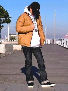 KaWaMaさん（メンズ・175cm）の冬コーディネート