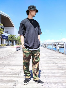 「AVIREX DEPOT」｜KaWaMaさん（メンズ・175cm）の夏コーディネート