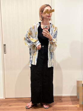 yuさん（レディース・158cm）の夏コーディネート