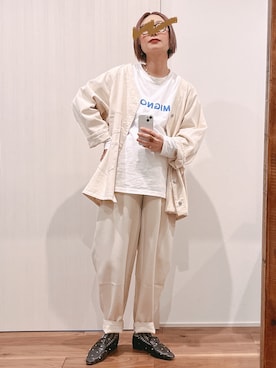 yuさん(レディース・158cm)の春コーディネート