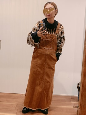 yuさん（レディース・158cm）の冬コーディネート