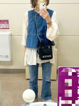 yuさん(レディース・158cm)の春コーディネート