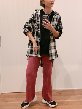 yuさん（レディース・158cm）の秋コーディネート