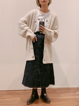yuさん（レディース・158cm）の秋コーディネート