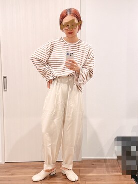 yuさん(レディース・158cm)の春コーディネート