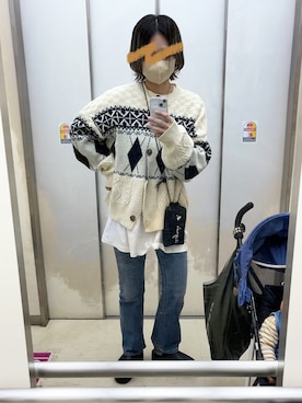 yuさん(レディース・158cm)の冬コーディネート