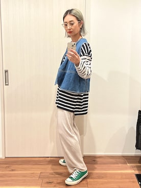 yuさん（レディース・158cm）の秋コーディネート