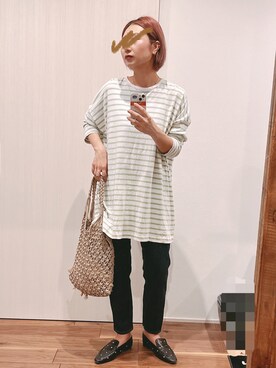 yuさん(レディース・158cm)の春コーディネート