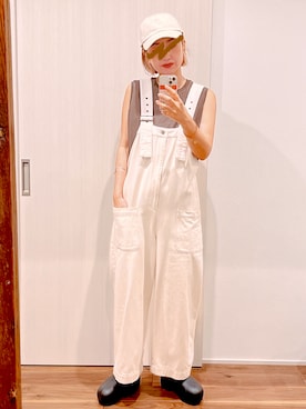 yuさん（レディース・158cm）の夏コーディネート